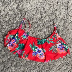 Tropical bikini top